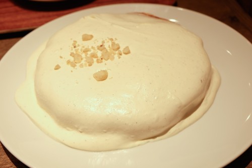 ホノルルコーヒーのマカダミアナッツクリームパンケーキ